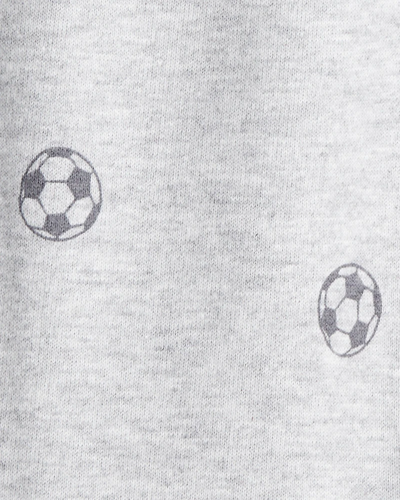 Baby Boy 2-Piece 'Just Kickin it' Soccer Bodysuit & Pant Set - Green