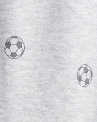 Baby Boy 2-Piece 'Just Kickin it' Soccer Bodysuit & Pant Set - Green