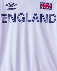 Kid Umbro England Soccer Jersey - White