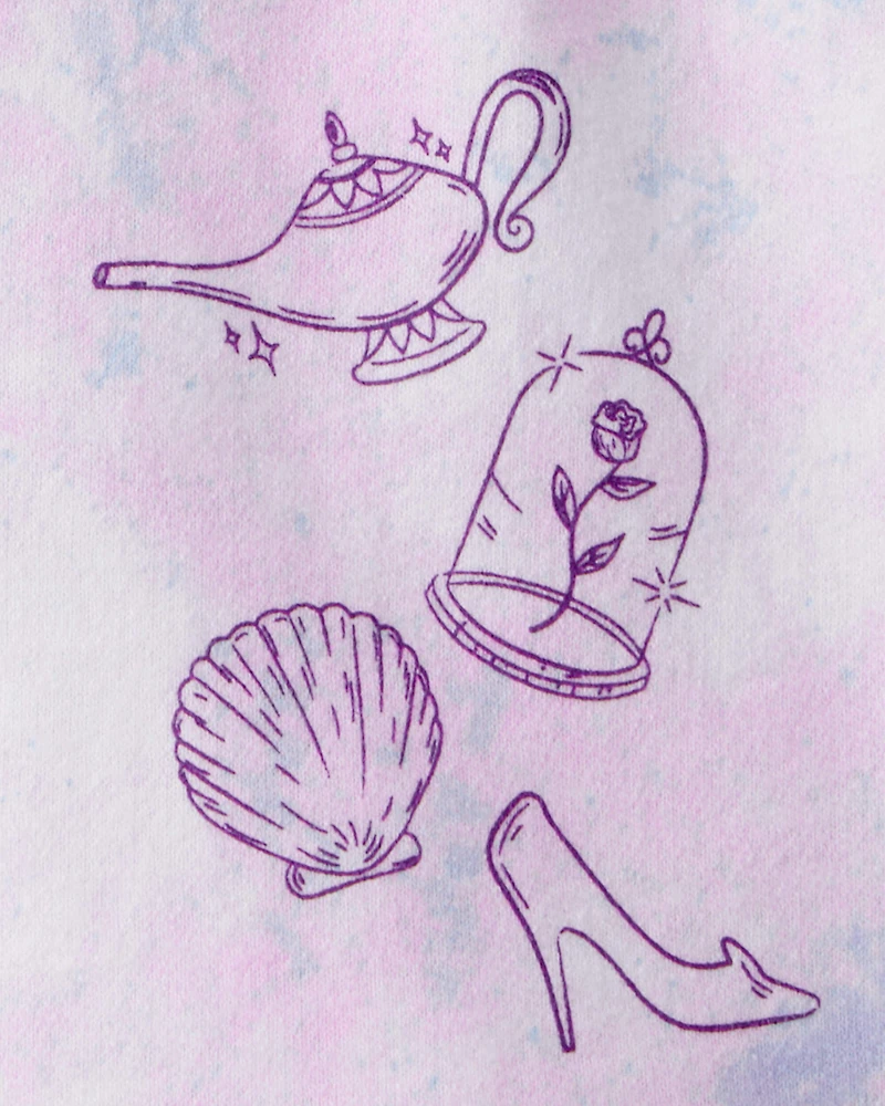 Baby Girl 2-Piece Disney Princess Outfit Set - Pink