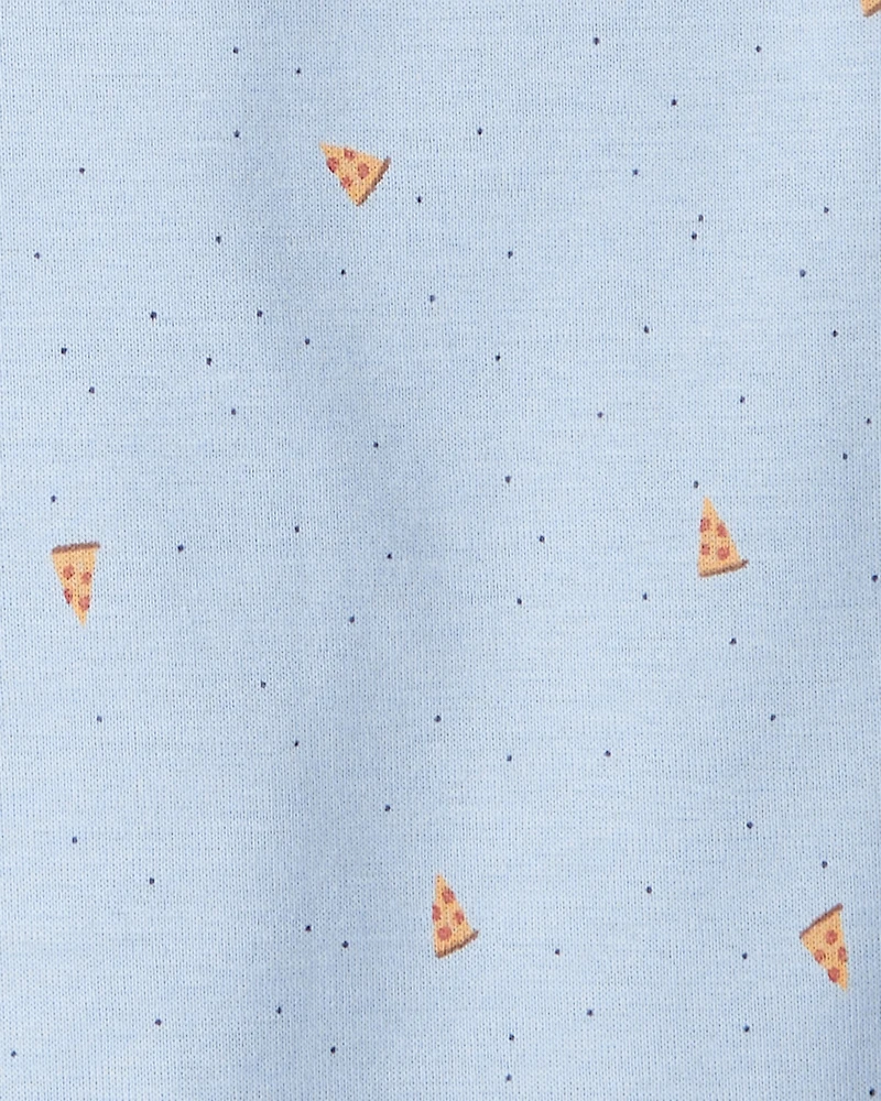 Baby Boy 5-Pack Print Cotton Multipack Bodysuits - Blue/Brown/Green/White