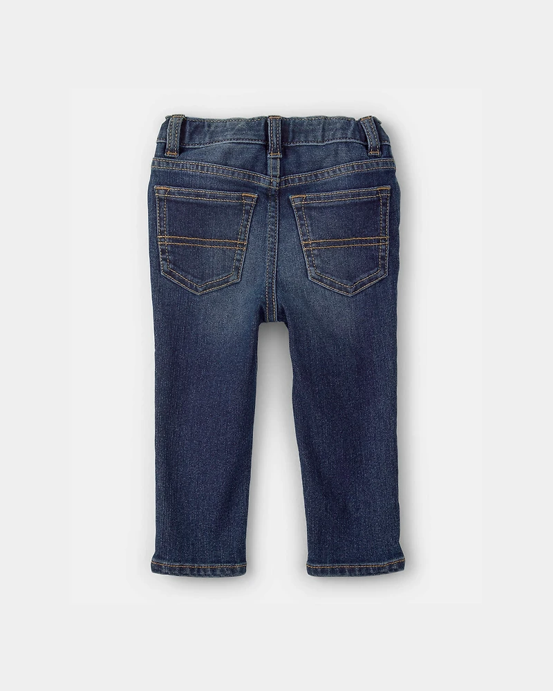 Baby Faded Blue Wash Classic Jeans
