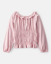 Girls Long-Sleeve Top - Pink