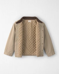 Kids Organic Cotton Twill Barn Jacket
