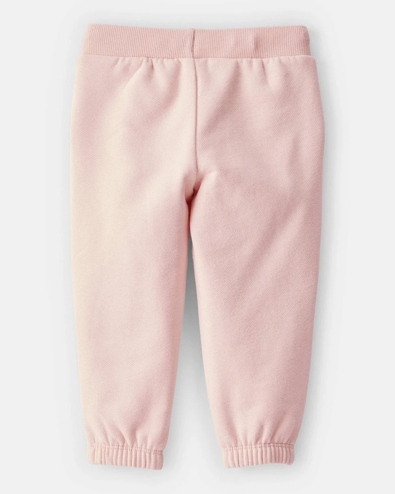 Baby Girl DayDream Fleece Joggers - Pink
