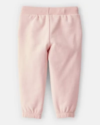 Baby Girl DayDream Fleece Joggers - Pink
