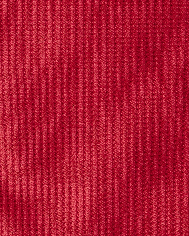 Baby Solid PurelySoft Snug Fit 1-Piece Pajamas - Red