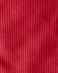 Baby Solid PurelySoft Snug Fit 1-Piece Pajamas - Red