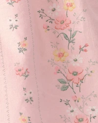 Baby Girl Ruffle Dress Made with Organic Cotton in Spring Garden Print