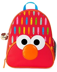 Sesame Street Little Kid Backpack Straw Bottle & Snack Cup Set - Elmo