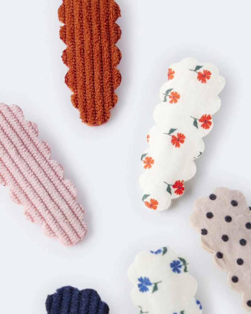 Toddler Girl 6-Pack Hairclips