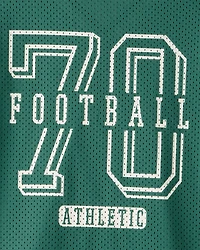 Boys Short-Sleeve Mesh Jersey - Green