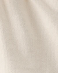 Baby Girl French Terry Shorts - Cream