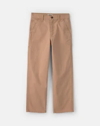 Boys Straight-Leg Pants - Khaki
