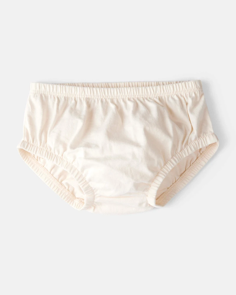 Baby Girl Floral Dress - Ivory