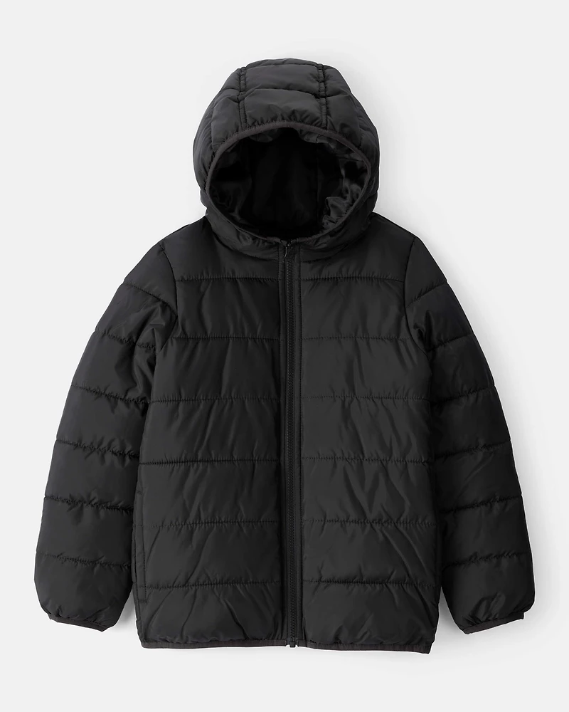 Kid Packable Hooded Puffer Jacket