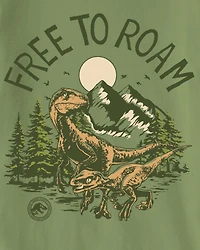 Toddler Boy Jurassic World™ "Free to Roam" Short-Sleeve Graphic Tee - Green