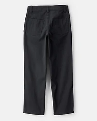 Boys Cotton Chino Pants - Black
