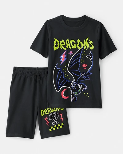 Kid 2-Piece How To Train Your Dragon Outfit Set