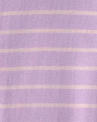 Baby Girl 3-Pack Fruit 100% Cotton 1-Piece Pajama Sets - Pink/Purple
