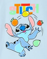 Girls Disney© Lilo & Stitch Short-Sleeve Graphic Tee - Blue