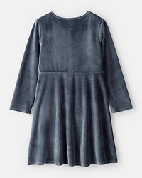 Girls Cozy Rib Dress