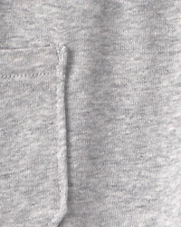 Baby Boy 2-Piece Varsity Long-Sleeve Bodysuit & Pant Set - Grey