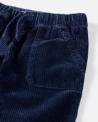 Toddler Organic Cotton Corduroy Drawstring Pants
