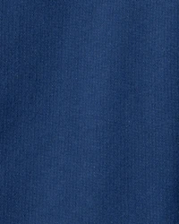 Toddler Girl French Terry Wide-Leg Pants - Blue