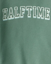 Girls 2-Piece Halftime Sweatshirt & Pant Set - Green