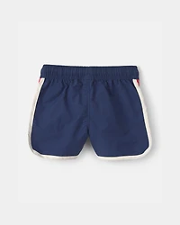 Baby Boy Active Shorts - Navy Blue