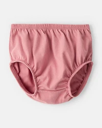 Baby Girl Rib Knit Dress - Pink