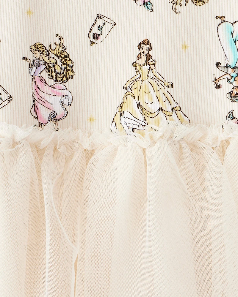 Baby Girl Disney Princess Long-Sleeve Tutu Dress