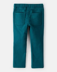 Toddler Boy Drawstring Pants - Teal
