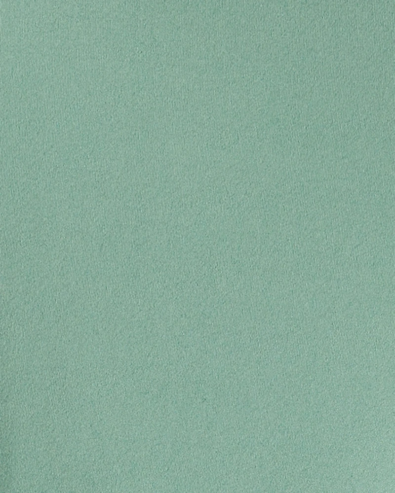 Girls Knit Flare Active Pants - Green