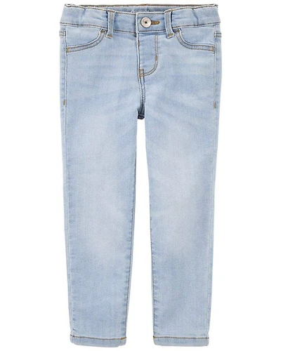 Toddler Blue Ice Wash Skinny-Leg Jeans