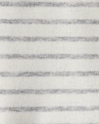 Baby Boy 5-Pack Hippo Multipack Bodysuits - Brown/Blue/White