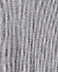 Boys Solid Thermal Long-Sleeve Tee - Grey