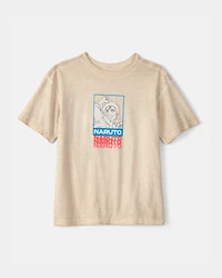 Boys Naruto Graphic Tee - Beige