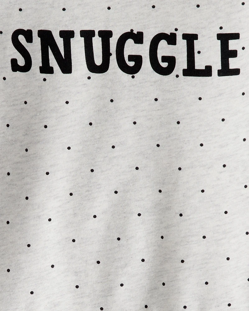 Toddler Girl Snuggle French Terry Pullover & Pant Set - Grey