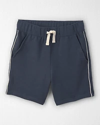 Kids 2-Piece Organic Cotton French Terry Pullover & Short Set