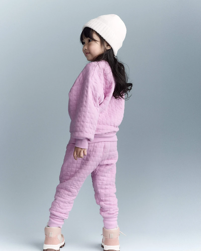 Toddler No-Seam Jogger Pant - Lilac