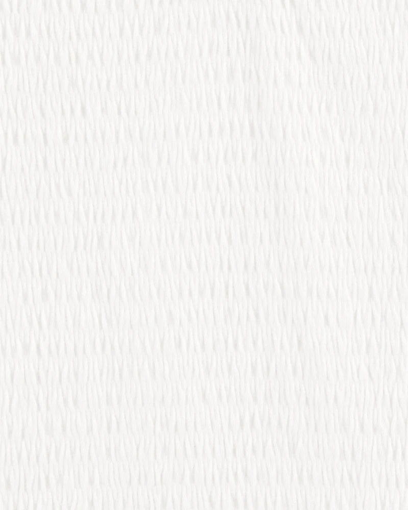 Kid 2-Piece Short-Sleeve Crinkle Top & Trek Short Set