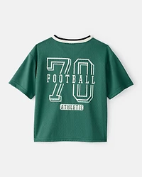 Boys Short-Sleeve Mesh Jersey - Green