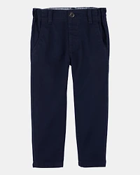 Baby Slim Tapered Chino Pants - Navy