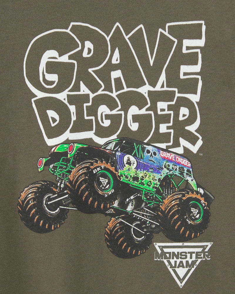 Toddler Boy 3-Pack Monster Jam Long-Sleeve Multipack Tops