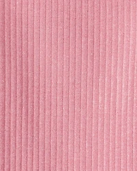 Baby Girl Shimmer Rib Mock Neck Top - Pink