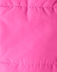 Toddler Girl Puffer Vest - Pink
