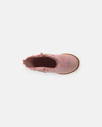 Toddler Girl Bow Cowboy Boots - Pink