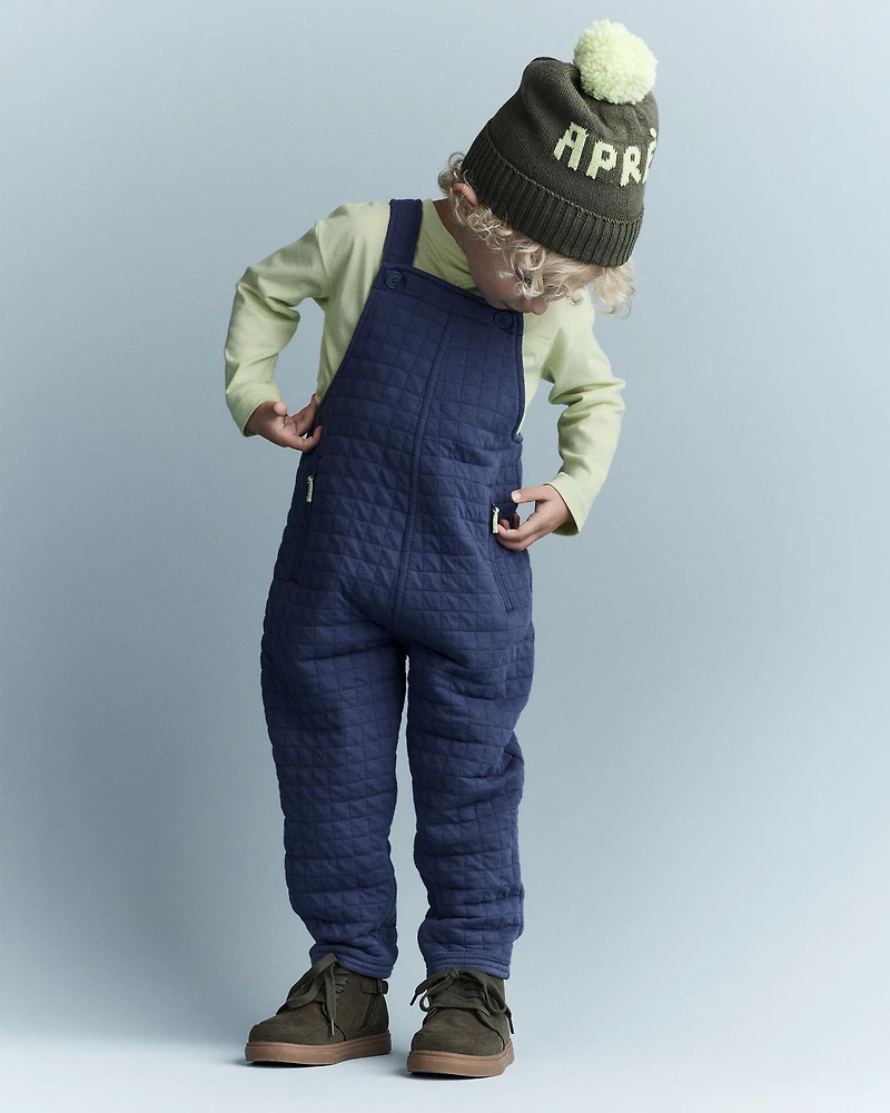 Toddler Après Pom Pom Beanie - Olive